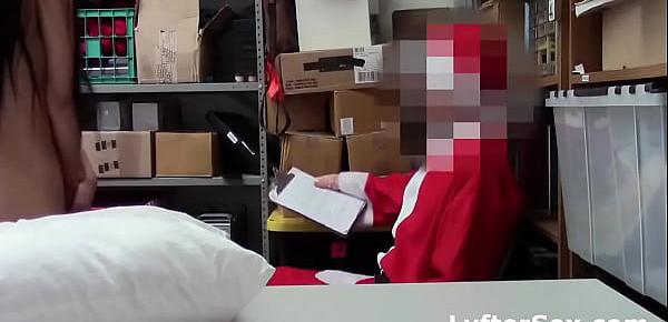  Thief Fucked by Mall Santa For Shoplifting